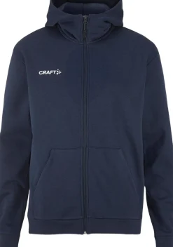 Craft Community 2. 0 Full Zip Hættetrøje Blå Best