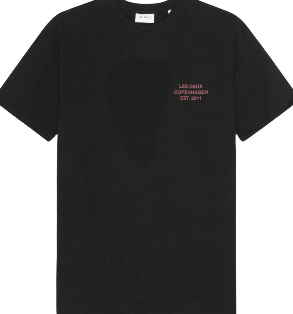 Les Deux Copenhagen 2011 T-shirt Black Clearance