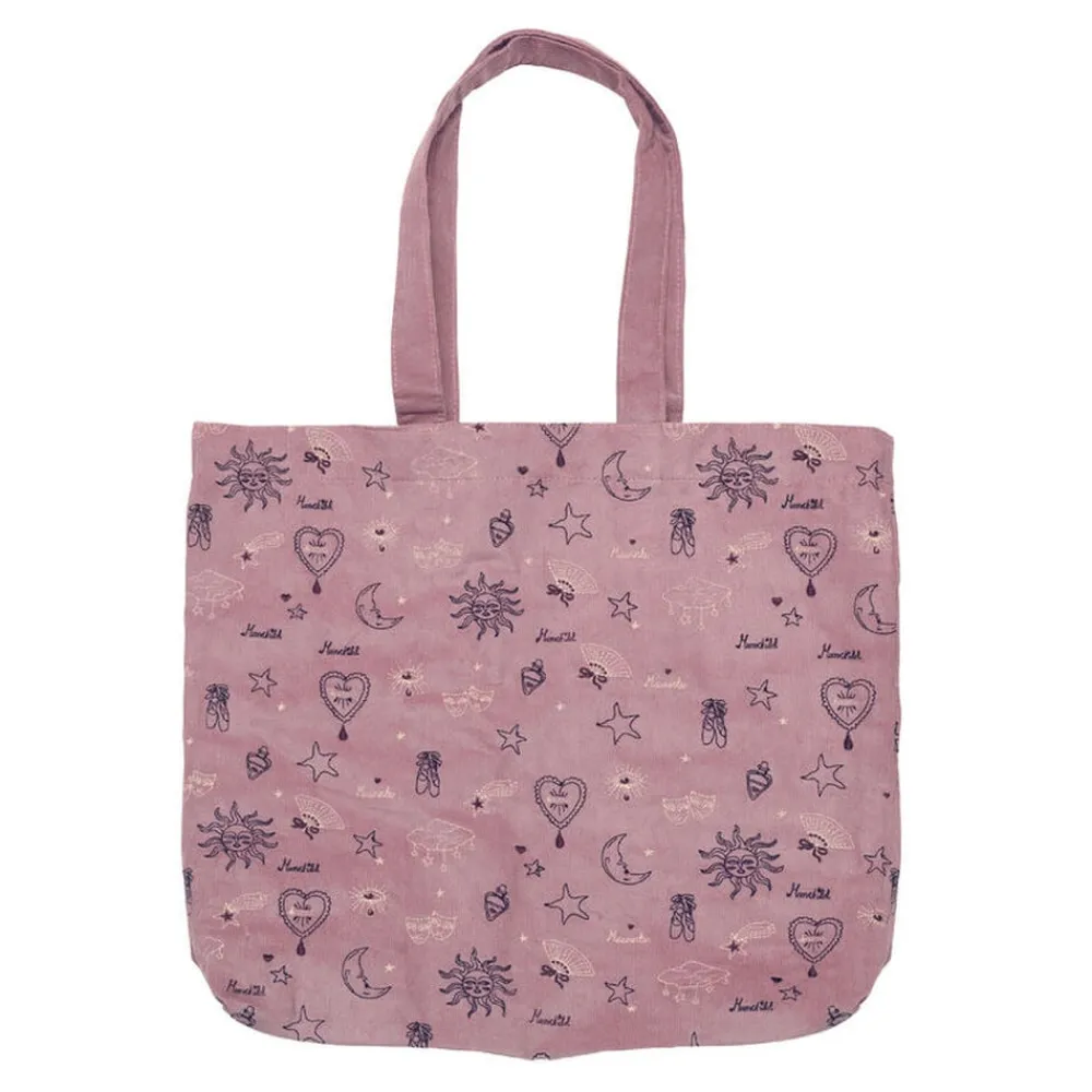 Corduroy Totebag Purple Theatre Magic>Maanesten Best