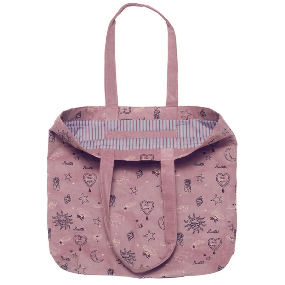 Corduroy Totebag Purple Theatre Magic>Maanesten Best