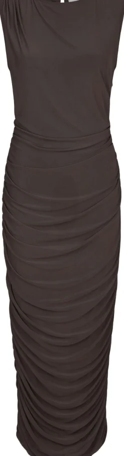 Dame Neo Noir Corilina Solid Mesh Dress