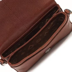 ADAX Cormorano shoulder bag Naina Walnut Hot
