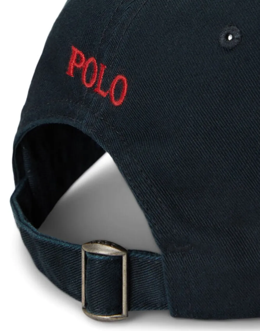 Polo Ralph Lauren Cotton Chino Ball Cap Sort/rød Online