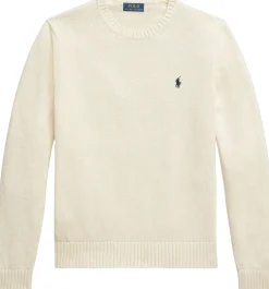 Cotton Crewneck Sweater><noscript><img width=