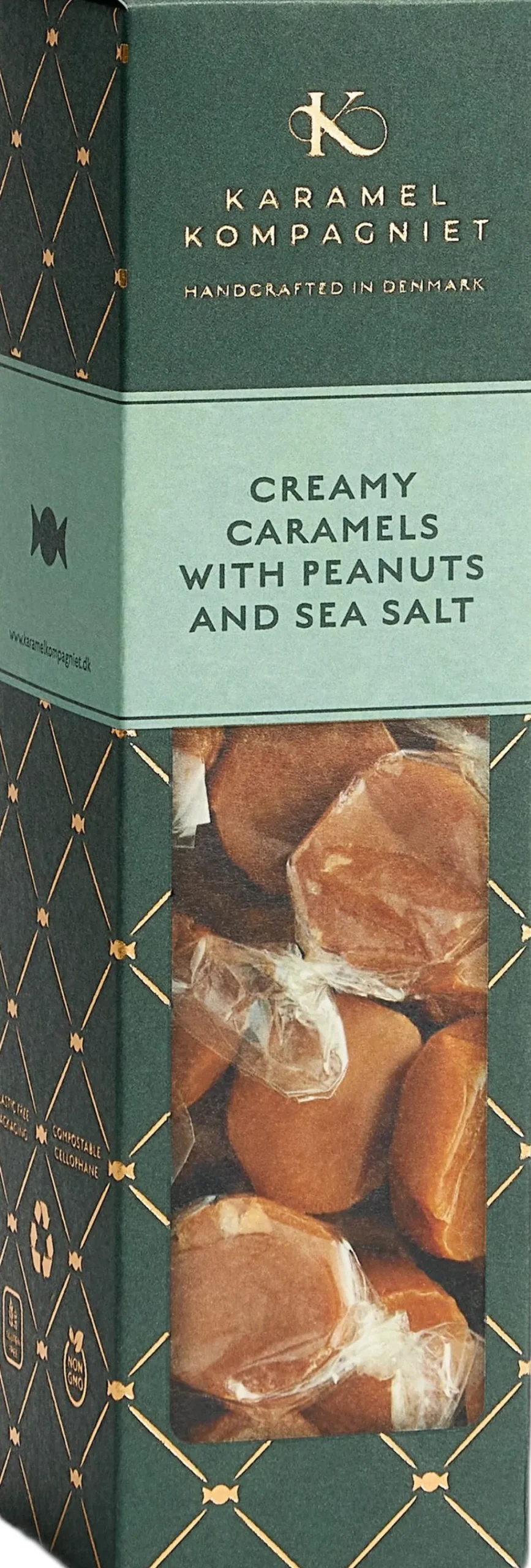 Karamel Kompagniet Creamy caramels with peanuts and sea salt Elegance Discount