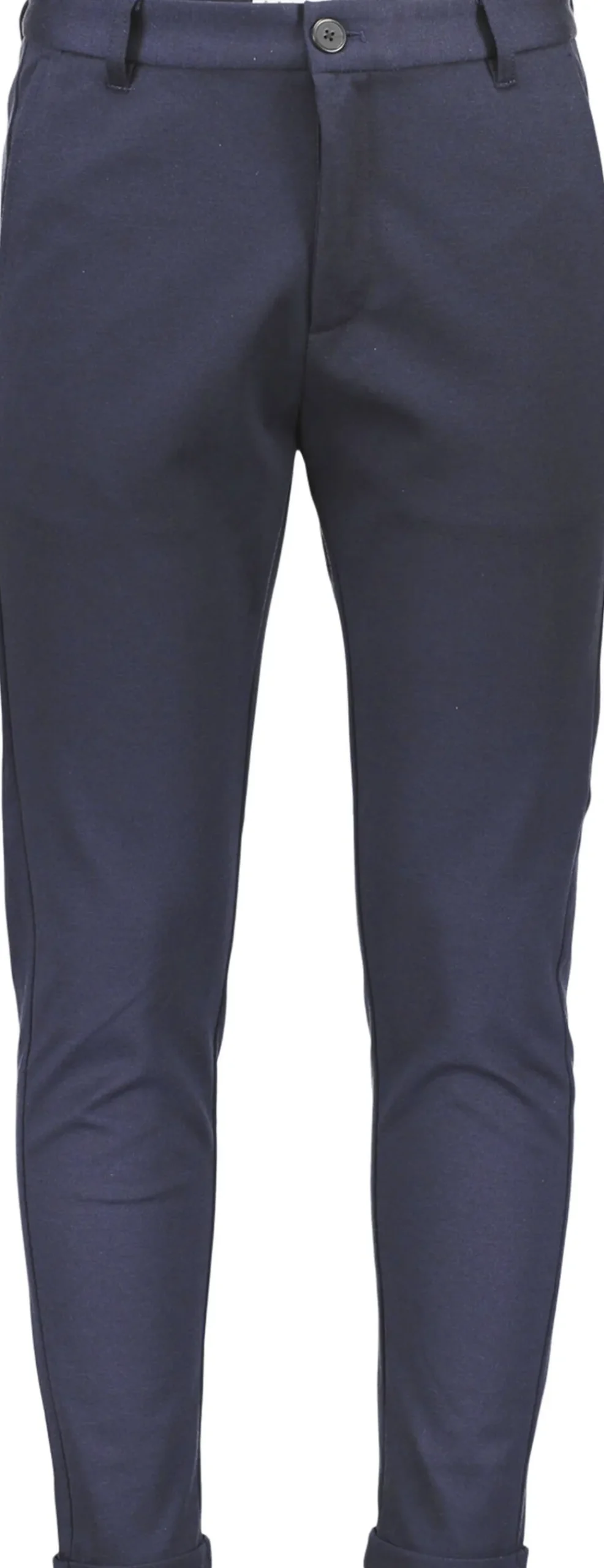 Lindbergh Cropped bukser m. stretch Blå Clearance