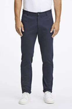 Lindbergh Cropped bukser m. stretch Blå Clearance