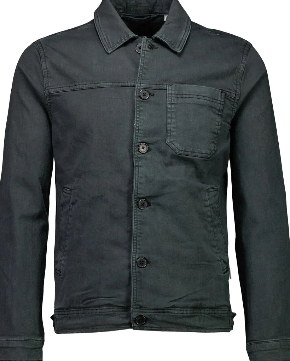 Lindbergh Cropped length overshirt Sort Best