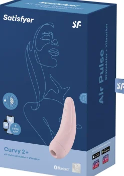 Satisfyer Curvy 2+ Lufttryksstimulator