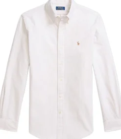 Custom Fit Striped Oxford Shirt><noscript><img width=
