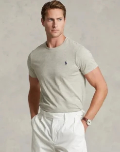 Polo Ralph Lauren Custom Slim Fit Jersey Crewneck T-Shirt