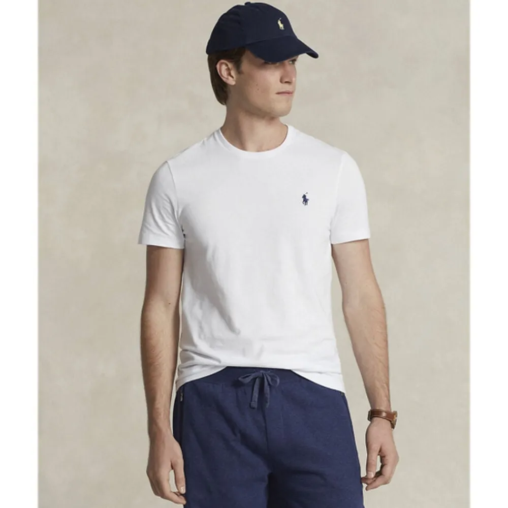 Custom Slim Fit Jersey Crewneck T-Shirt>Polo Ralph Lauren New