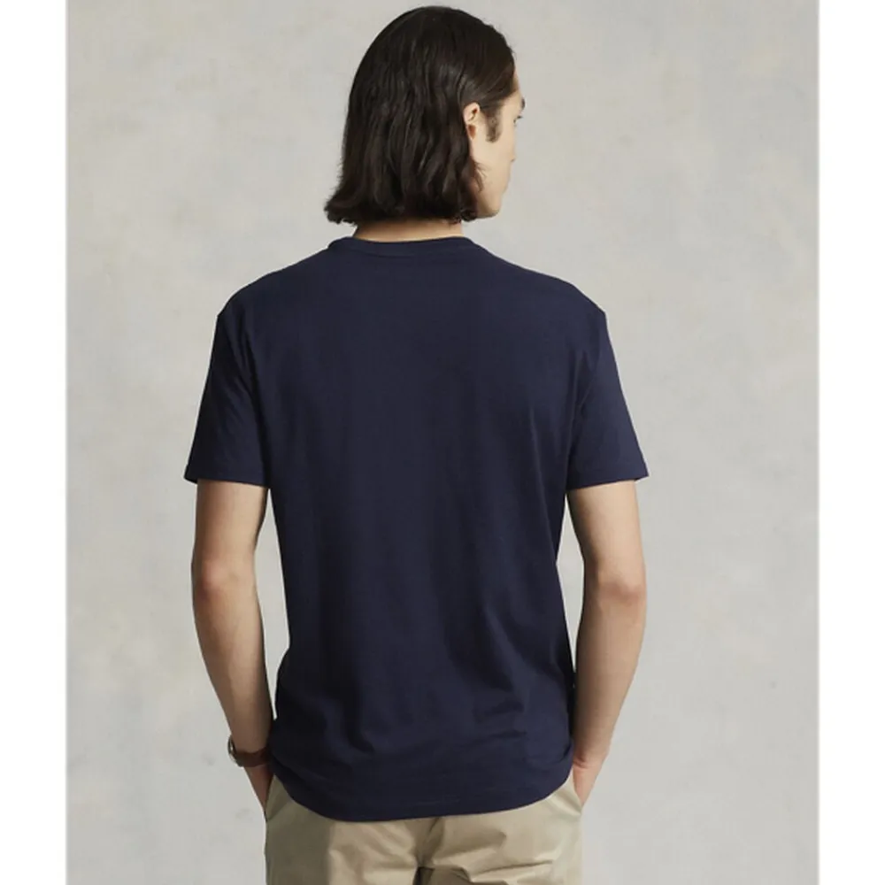 Polo Ralph Lauren Custom Slim Fit Jersey Crewneck T-Shirt Ink Outlet