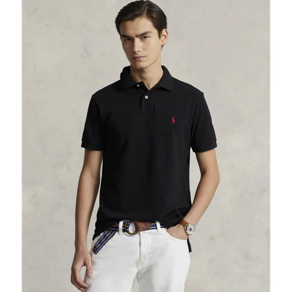 Custom Slim Fit Mesh Polo>Polo Ralph Lauren Best