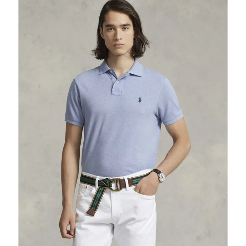 Custom Slim Fit Mesh Polo>Polo Ralph Lauren Best
