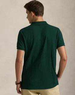 Custom Slim Fit Mesh Polo Shirt><noscript><img width=