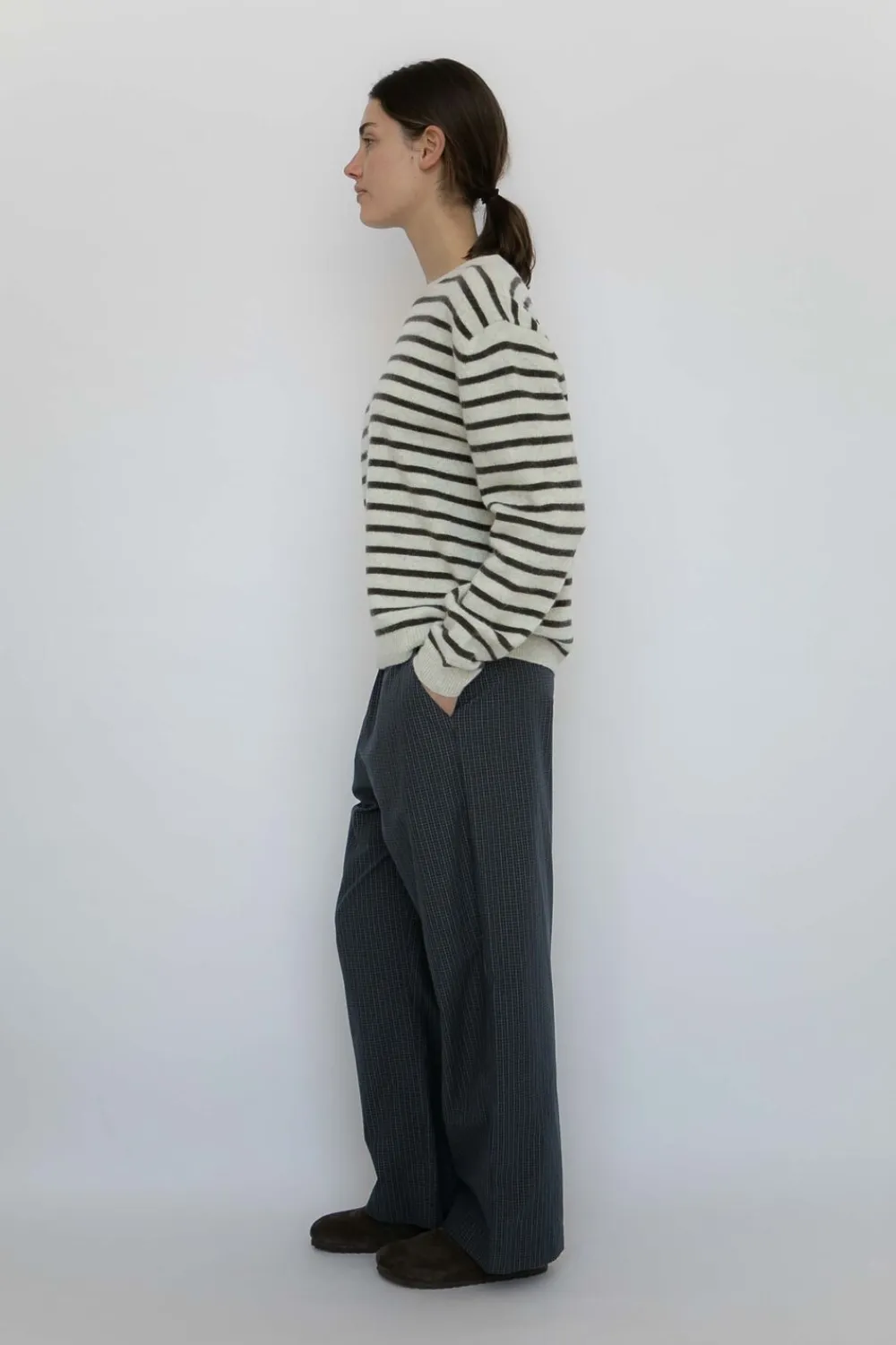 DAGMAR PANTS - POPLIN>Studio Feder Outlet