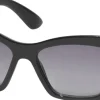 Dame Pilgrim DAKOTA kantet cat-eye solbriller sort