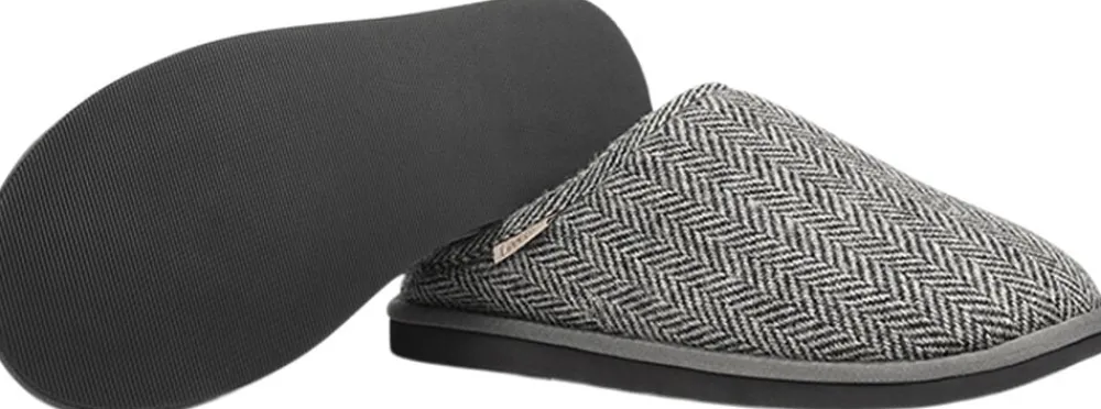 DARWIN WOOL - OPEN WOOL SLIPPERS WITH SHEARLING LINING>Lovelies New
