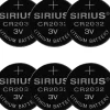 Sirius DecoPower CR2032, 6stk sæt Clearance