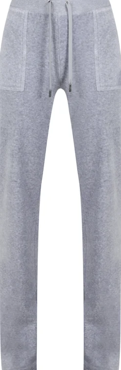 Dame Juicy Couture Del Ray Classic Velour Pant Pocket Design