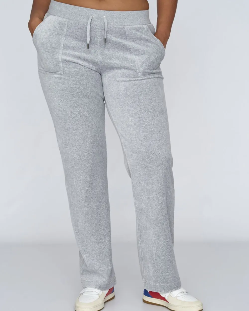 Dame Juicy Couture Del Ray Classic Velour Pant Pocket Design
