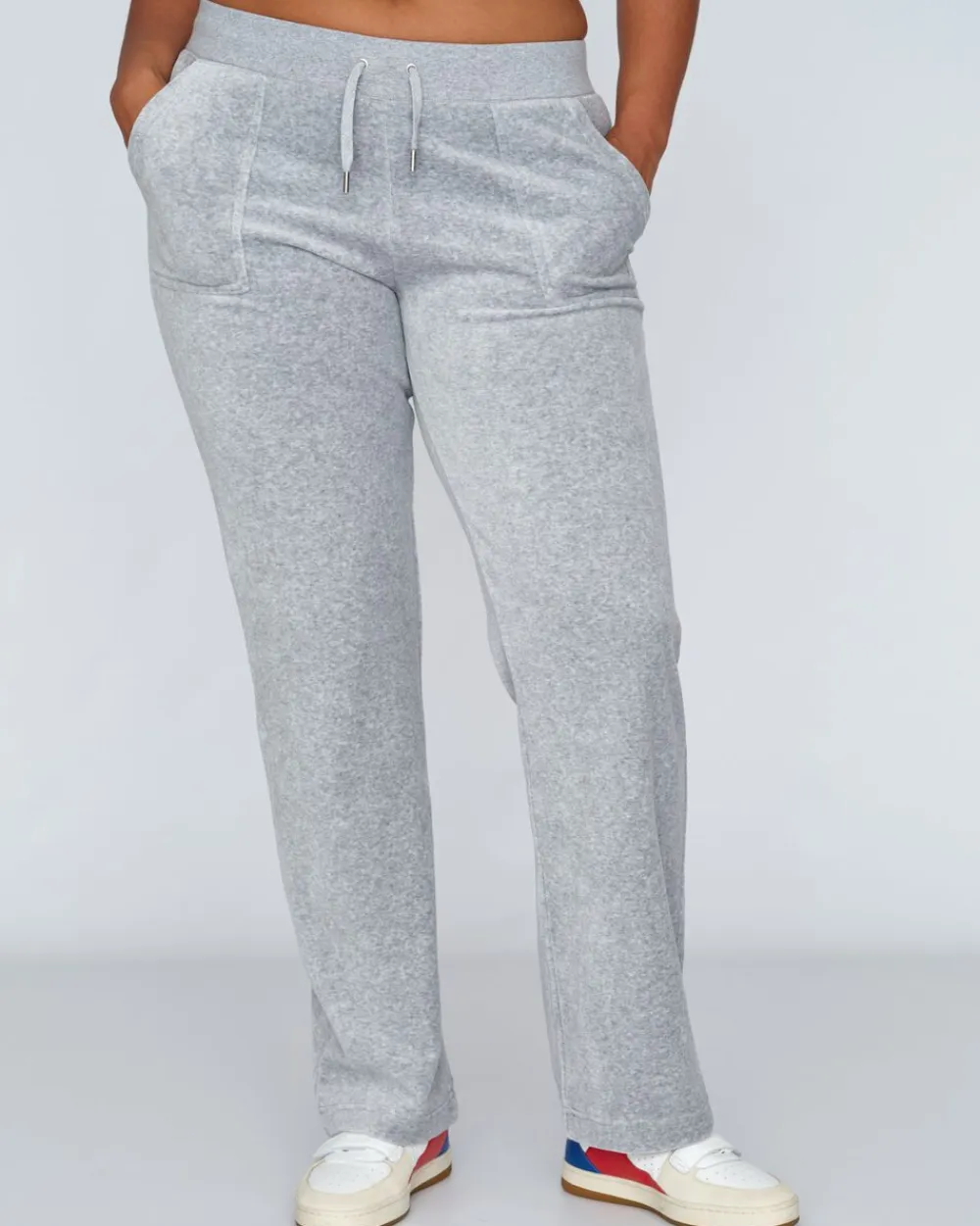 Dame Juicy Couture Del Ray Classic Velour Pant Pocket Design