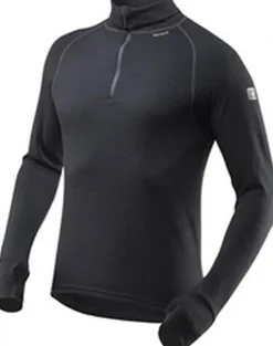 Expedition Zip Neck, Black>Devold Outlet