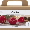 Børn Creativ Company DIY Kit Hækle, Julekugler