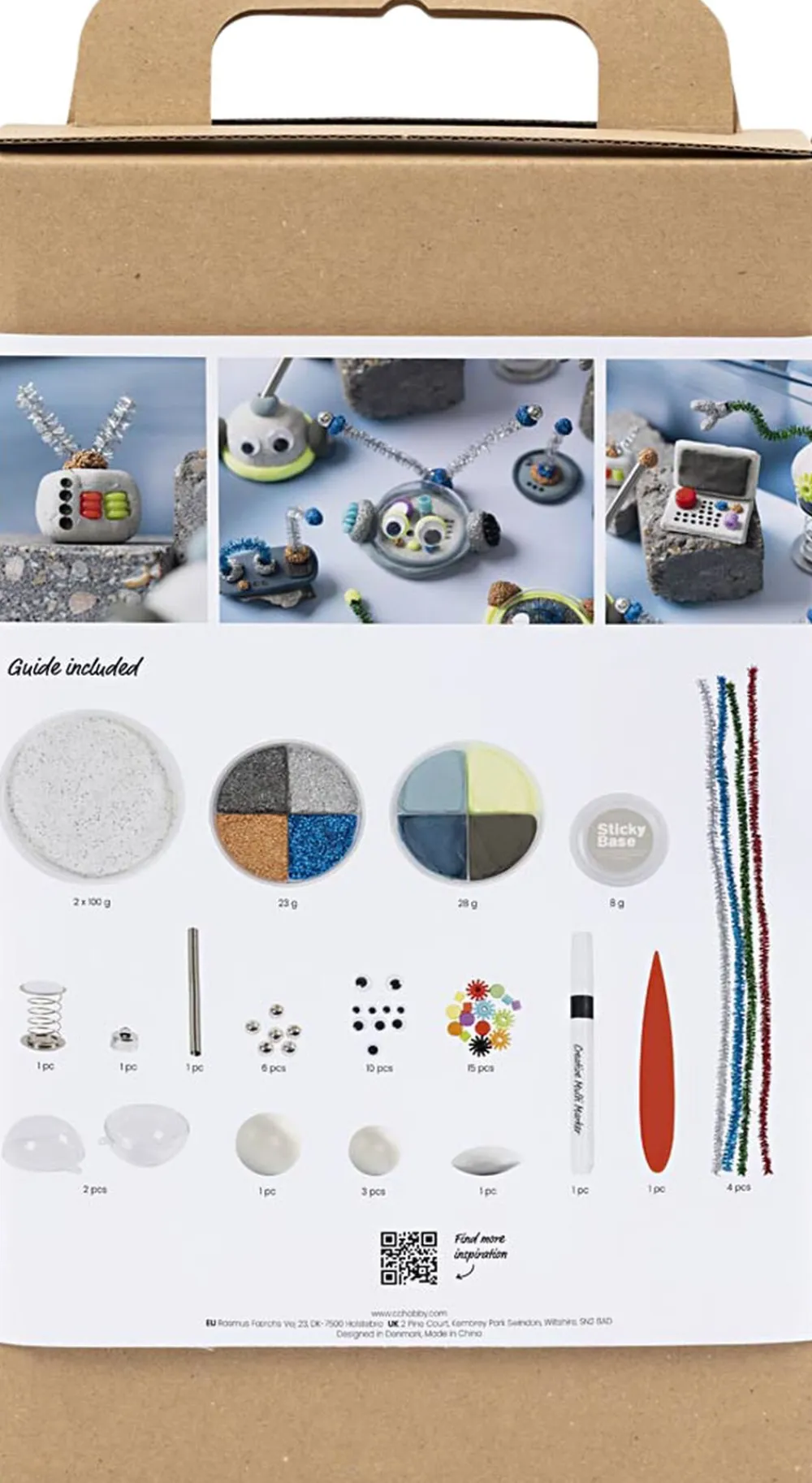 Børn Creativ Company DIY Kit Modellering, Robot