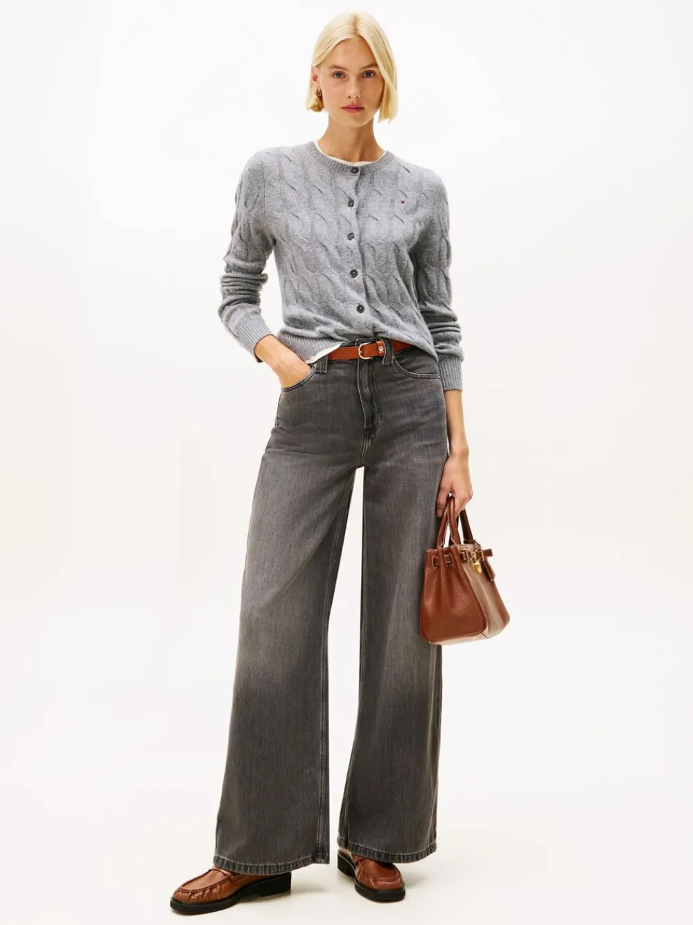 Dame Tommy Hilfiger DNM 70s WIDE LEG HW