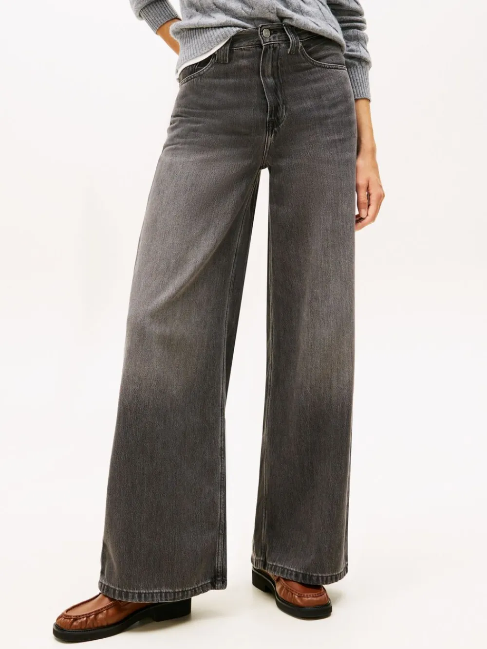 Dame Tommy Hilfiger DNM 70s WIDE LEG HW