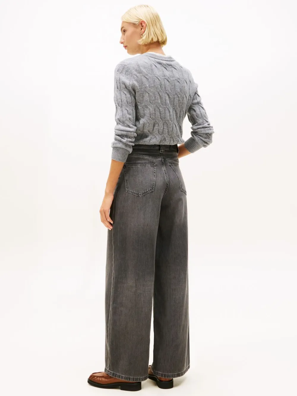 Dame Tommy Hilfiger DNM 70s WIDE LEG HW