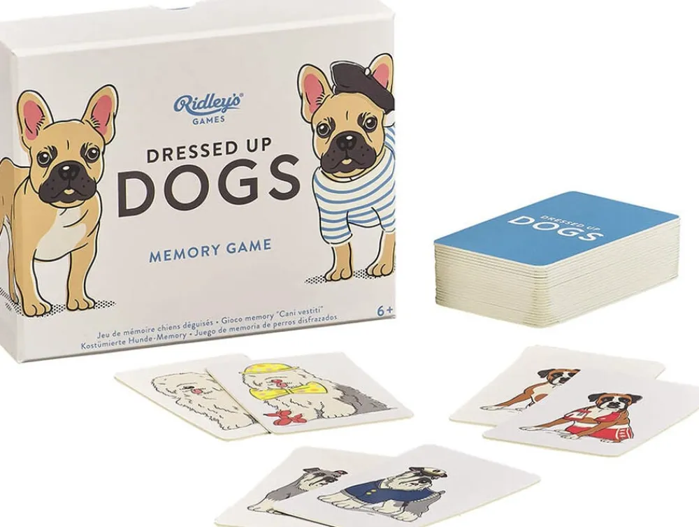 Dress up dogs memory game>Ridley´s Hot