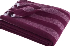 Hay Duo Throw Plum