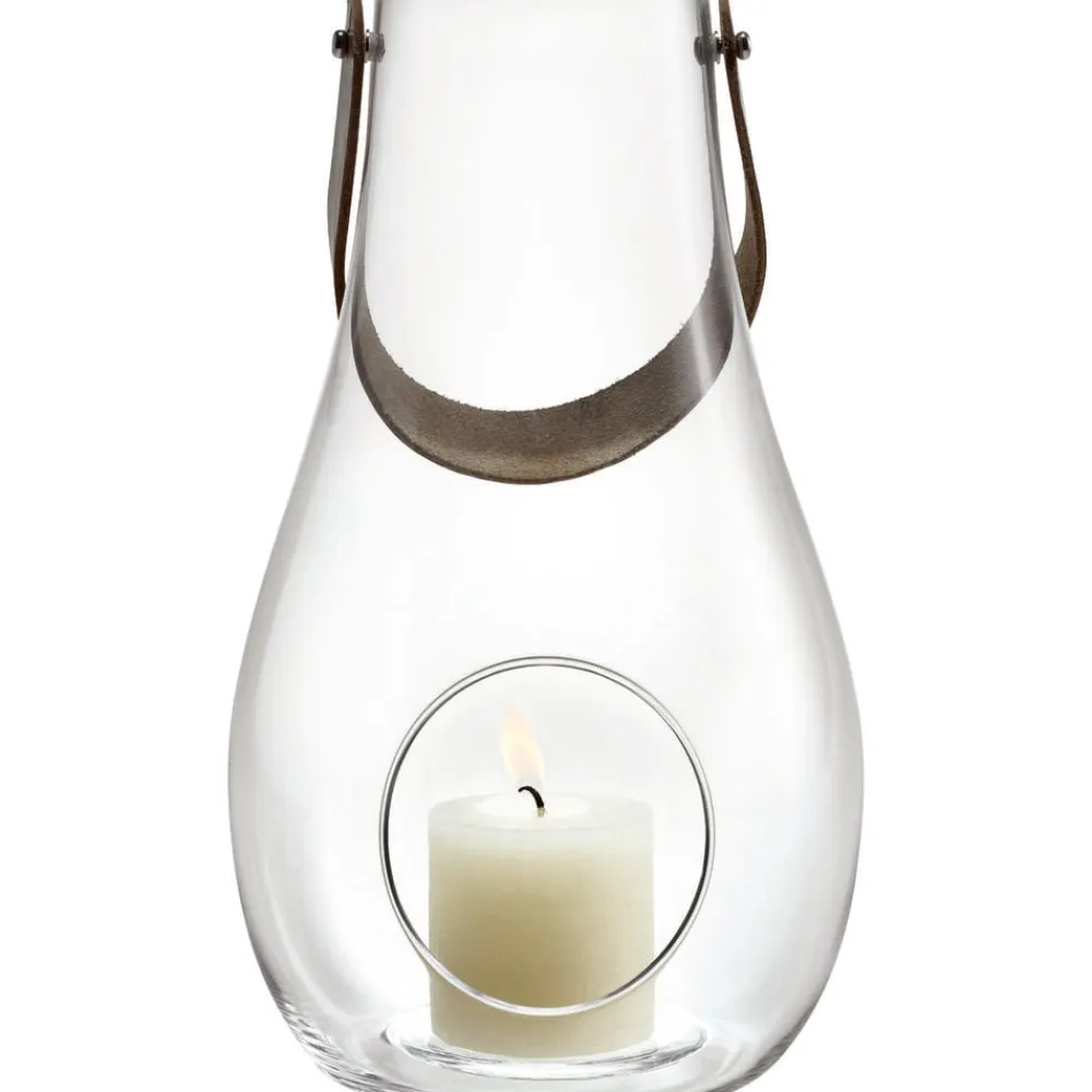 Holmegaard Dwl lanterne klart glas 29 cm. Hot