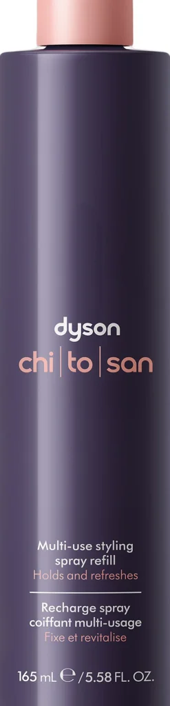 Dyson Chitosan Multi-use styling spray refill Steel Violet a