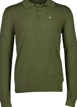 Lindbergh Ecovero L/S polo Grøn Clearance