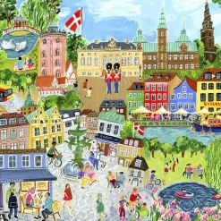- Puslespil 1000 brk - København>eeBoo New