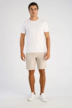 Elastic waist shorts><noscript><img width=