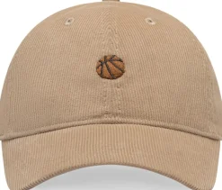 Les Deux Element Corduroy Dad Cap Dark sand Hot