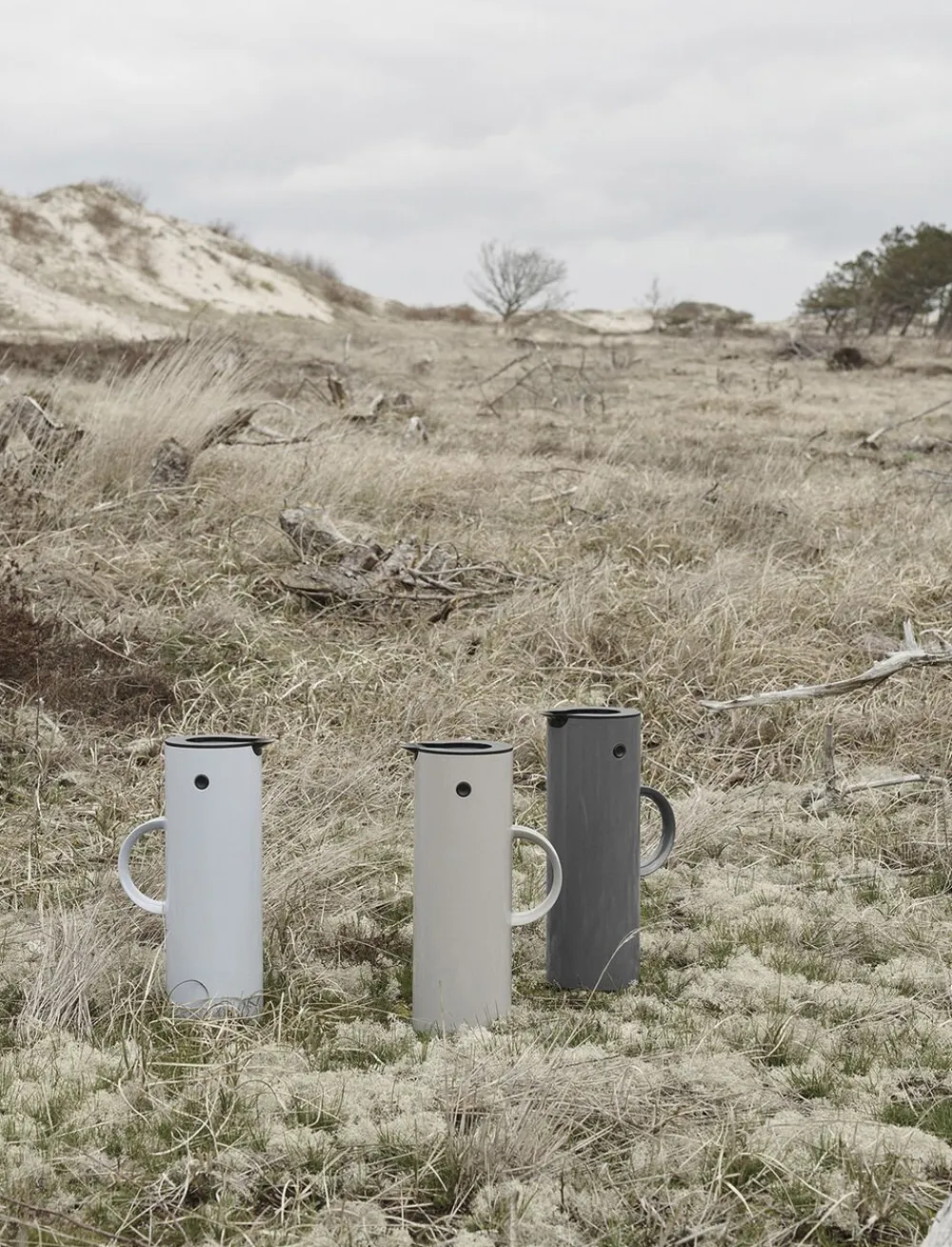 EM77 termokande 1 l, light grey>Stelton New