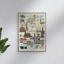 Poster & Frame Emma Forsberg - Ode to Copenhagen Sale