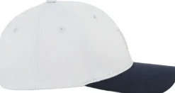 Les Deux Encore Contrast Suede Baseball Cap Gray dawn Sale