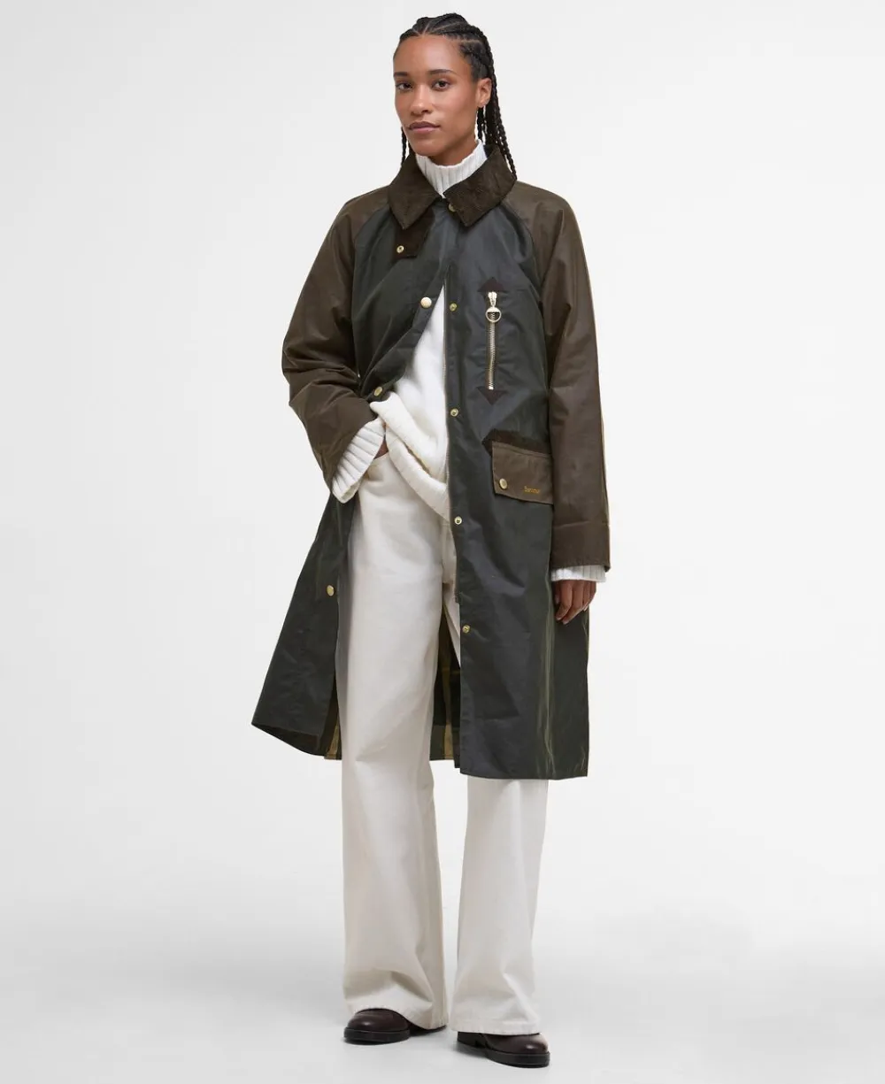 Dame Barbour Evette Wax Jacket - water repellent