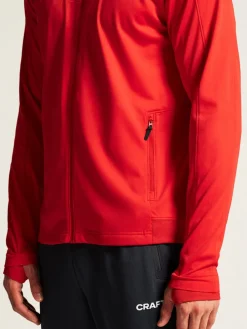 Craft Evolve 2. 0 Full Zip Sweatshirt R&oslash;d Discount