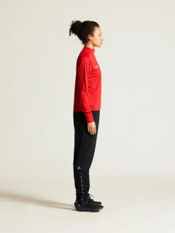 Craft Evolve 2. 0 Half Zip Trænings Trøje R&oslash;d Clearance