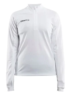 Craft Evolve 1/2 Zip Trænings Trøje Hvid
