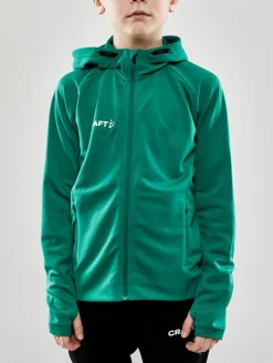 Craft Evolve Full Zip Hættetrje Gr&oslash;n Sale