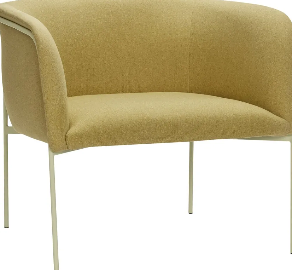 Hübsch Eyrie Lounge Chair Yellow Clearance